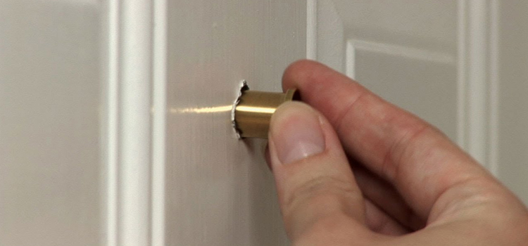 peephole door repair in Ashland